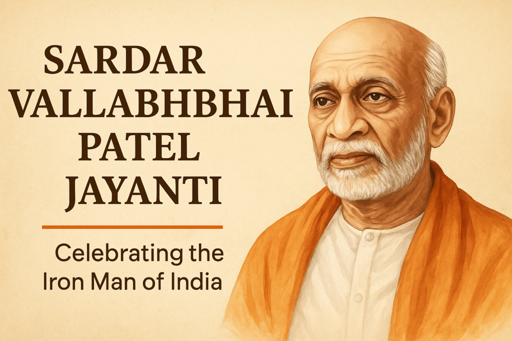 Sardar Vallabhbhai Patel Jayanti: Celebrating the Iron Man of India