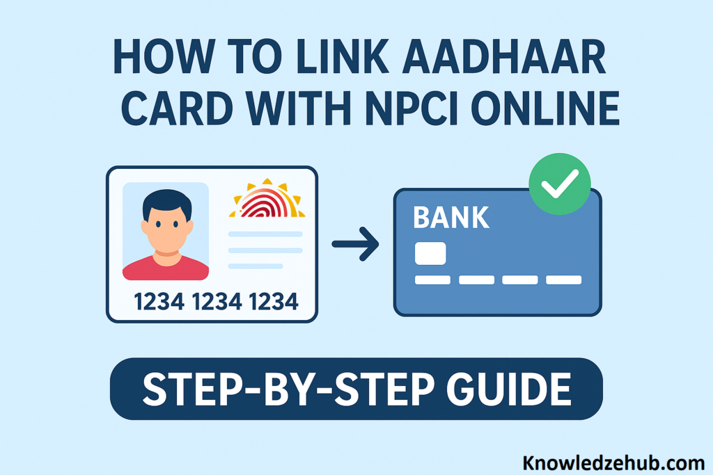 How to Link Aadhaar Card with NPCI Online: Step-by-Step Guide