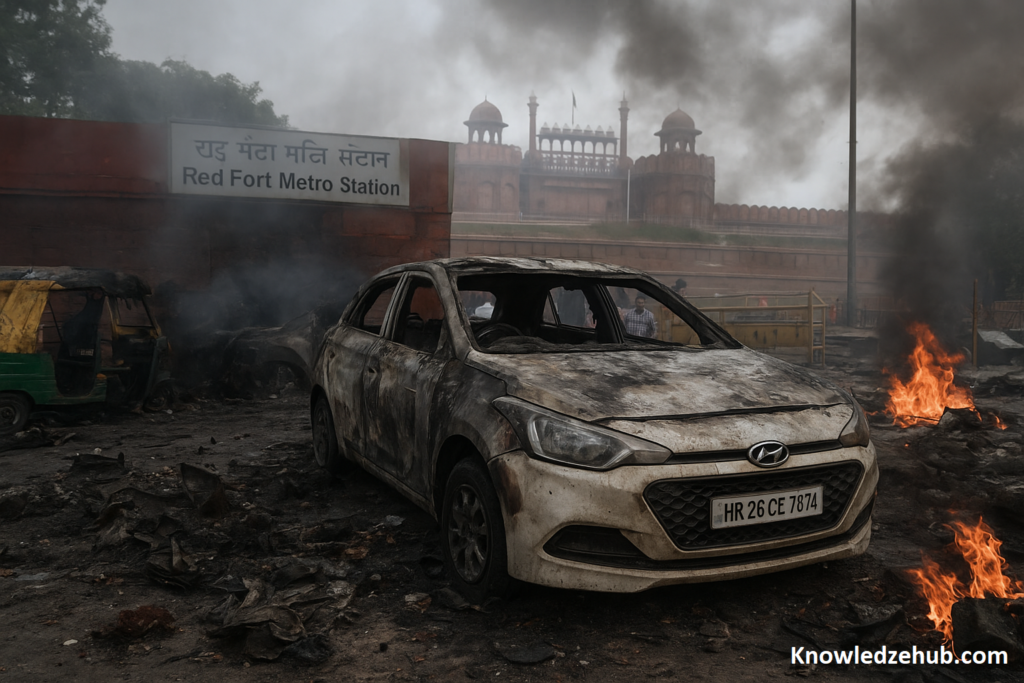 delhi car blast investigation